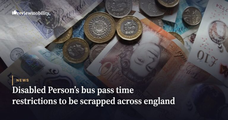 Disabled Person’s Bus Pass time restrictions to be scrapped across England from April 2027