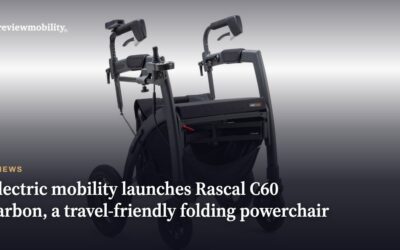 Electric Mobility Launches Rascal C60 Carbon, a Travel-Friendly Folding Powerchair