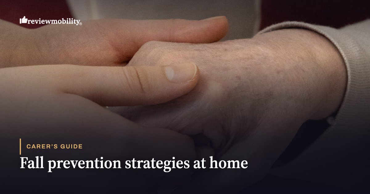 Fall prevention strategies at home