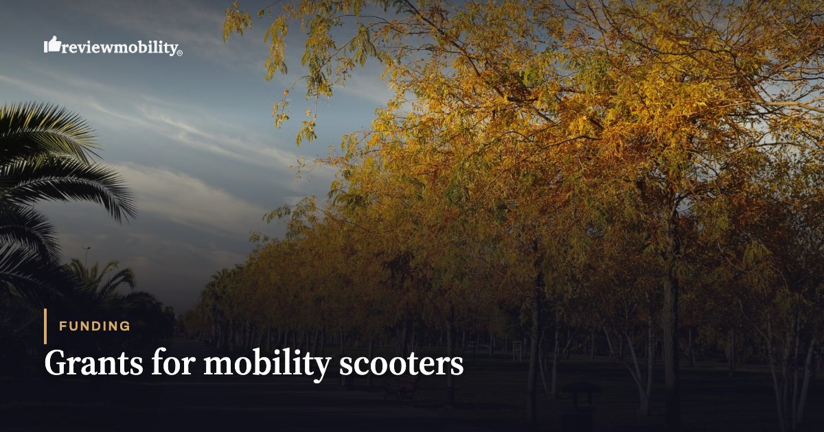 Grants for mobility scooters Grants for mobility scooters