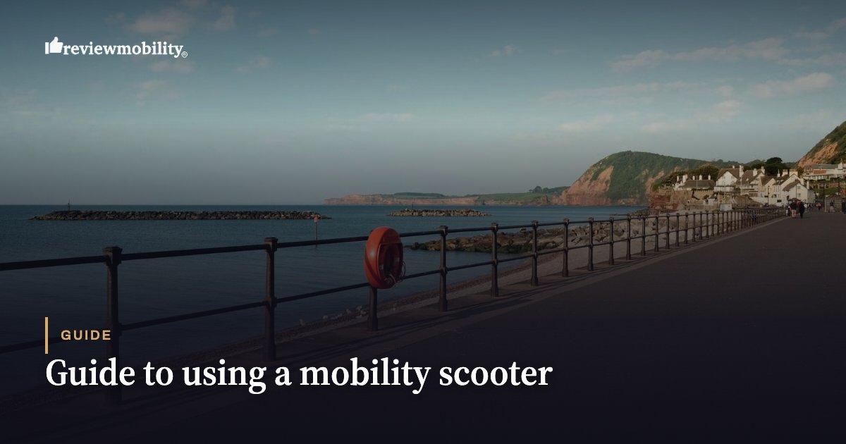 Guide to using a mobility scooter