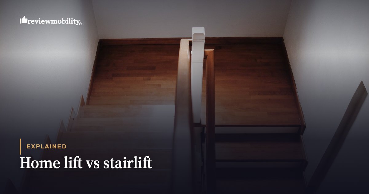 Home lift vs stairlift Home lift vs stairlift