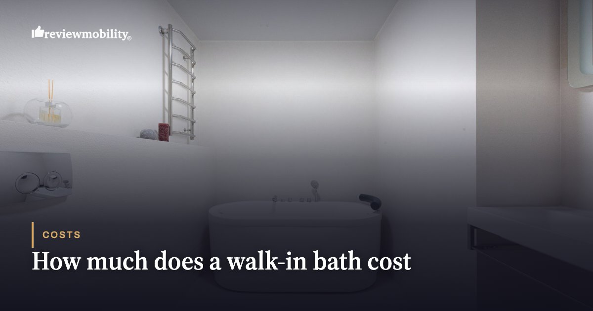 How much does a walk-in bath cost