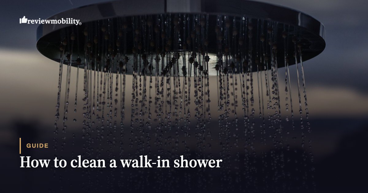 How to clean a walk-in shower How to clean a walk-in shower
