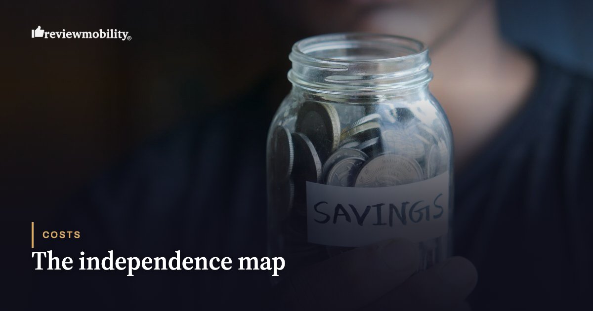 The independence map