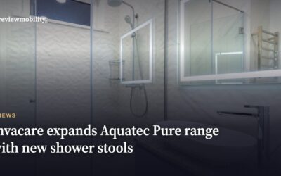 Invacare expands Aquatec Pure range with new shower stools, shower chair and 3-in-1 commode