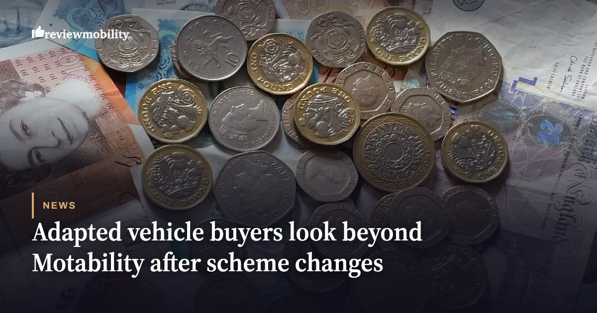 Adapted vehicle buyers look beyond Motability after scheme changes