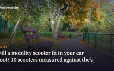 Will a Mobility Scooter Fit in Your Car Boot? 10 Scooters Measured Against the UK’s Best-Selling Cars