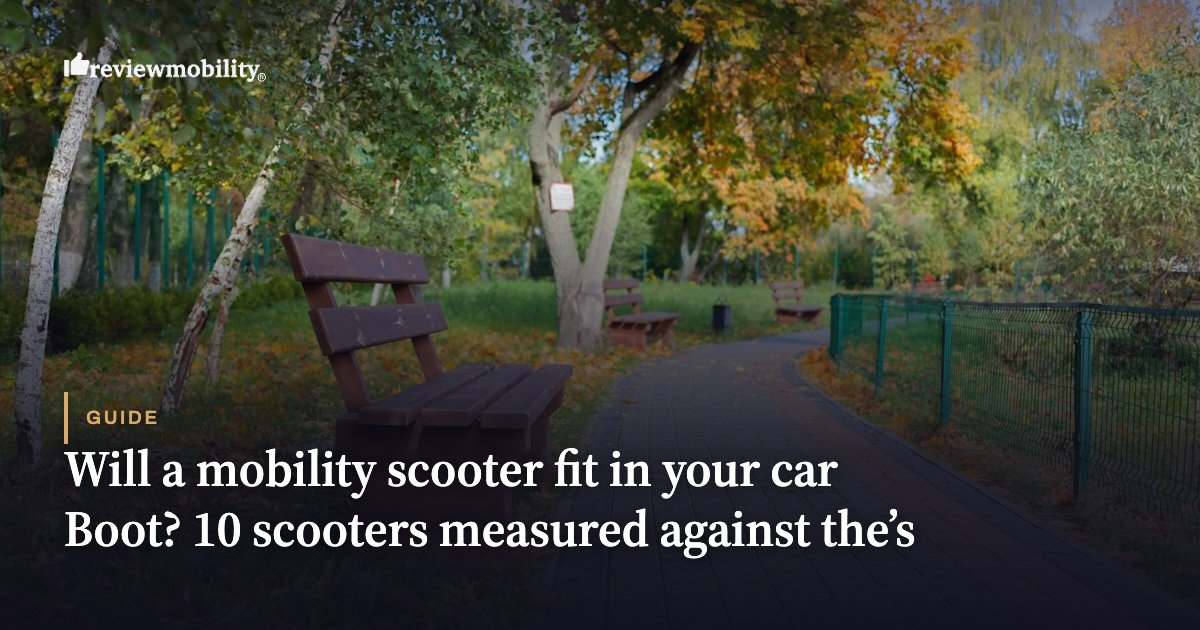 Will a mobility scooter fit in your car Boot? 10 scooters measured against the’s Will a mobility scooter fit in your car Boot? 10 scooters measured against the’s