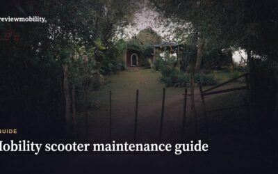 Mobility Scooter Maintenance Guide