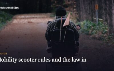Mobility Scooter Rules and the Law in the UK