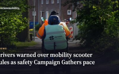 Drivers Warned Over Mobility Scooter Rules as Safety Campaign Gathers Pace in 2026