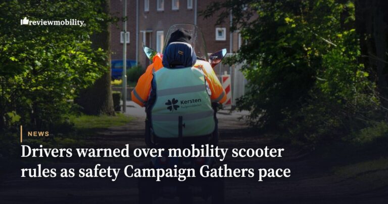 Drivers Warned Over Mobility Scooter Rules as Safety Campaign Gathers Pace in 2026