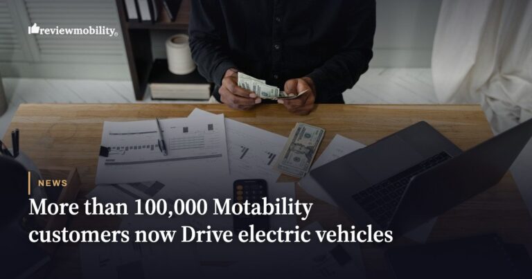 More Than 100,000 Motability Customers Now Drive Electric Vehicles