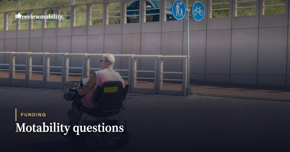 Motability questions Motability questions