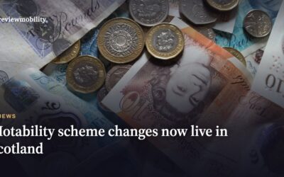 Motability Scheme Changes Now Live in Scotland: Mileage Halved on New Leases