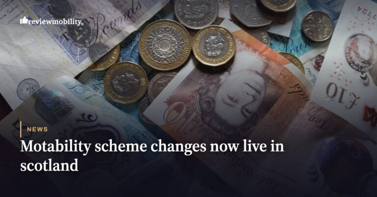 Motability Scheme Changes Now Live in Scotland: Mileage Halved on New Leases