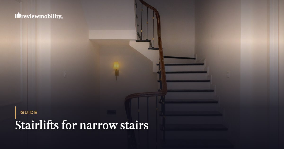 Stairlifts for narrow stairs
