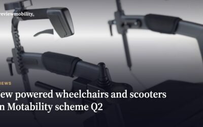 New Powered Wheelchairs and Scooters on Motability Scheme Q2 2026