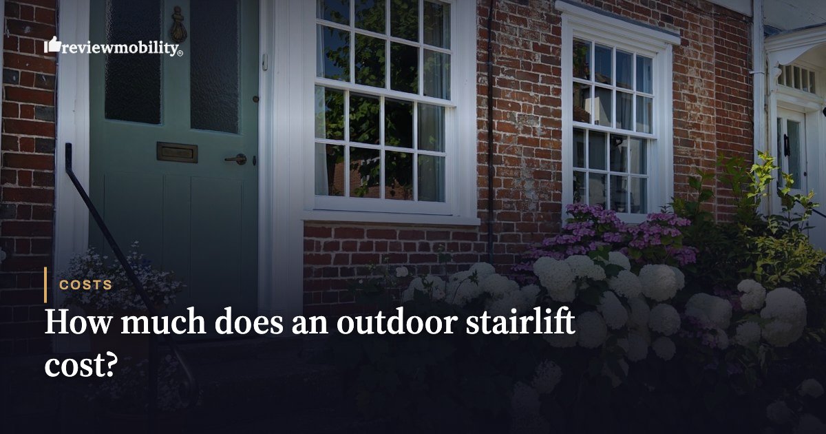 How much does an outdoor stairlift cost?