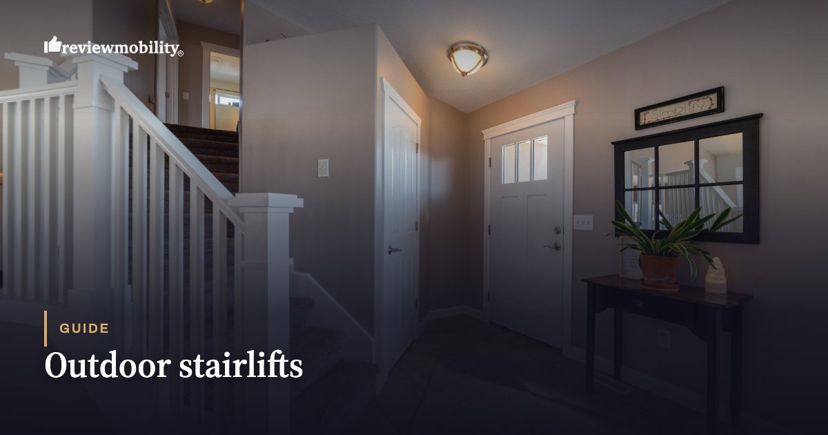 Outdoor stairlifts
