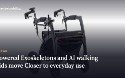 Powered Exoskeletons and AI Walking Aids Move Closer to Everyday Use