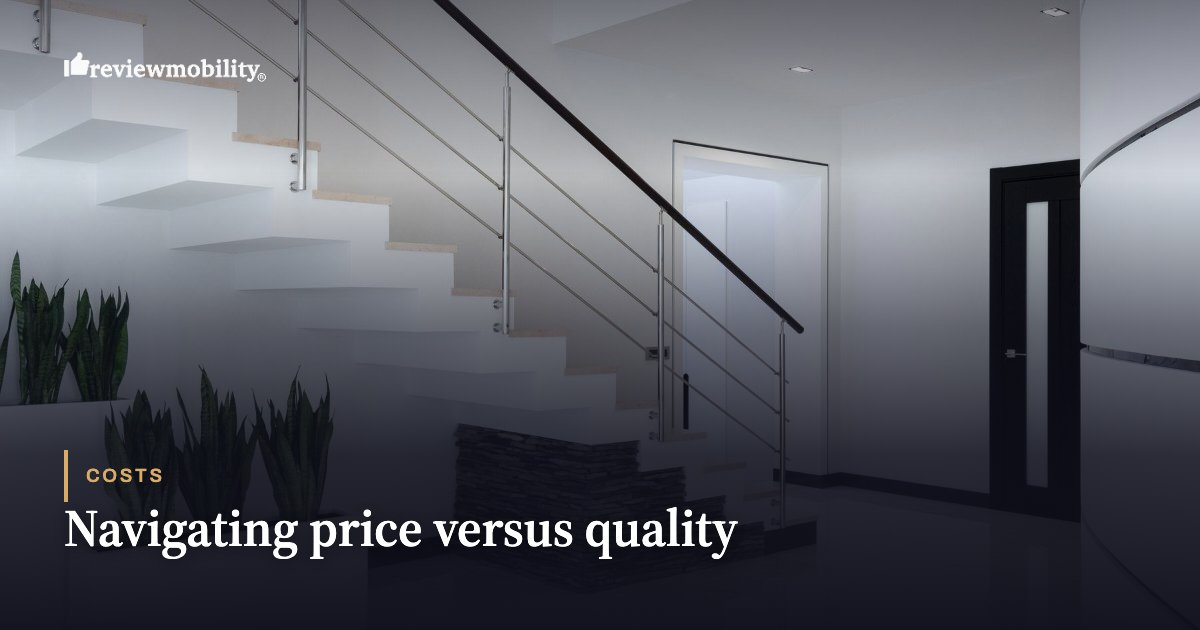 Navigating price versus quality Navigating price versus quality