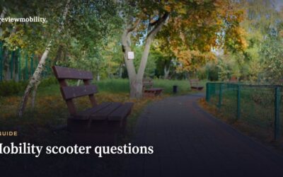 Mobility Scooter Questions