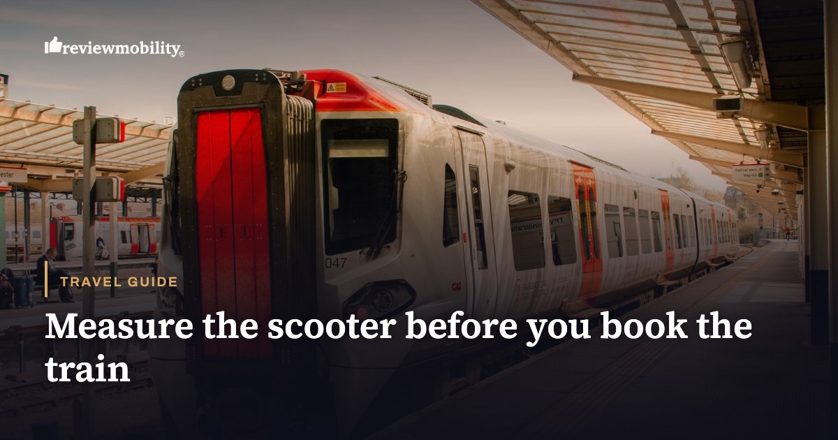Train waiting at a UK station platform
