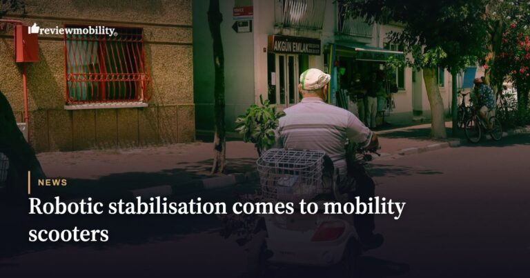 Robotic Stabilisation Comes to Mobility Scooters in 2026