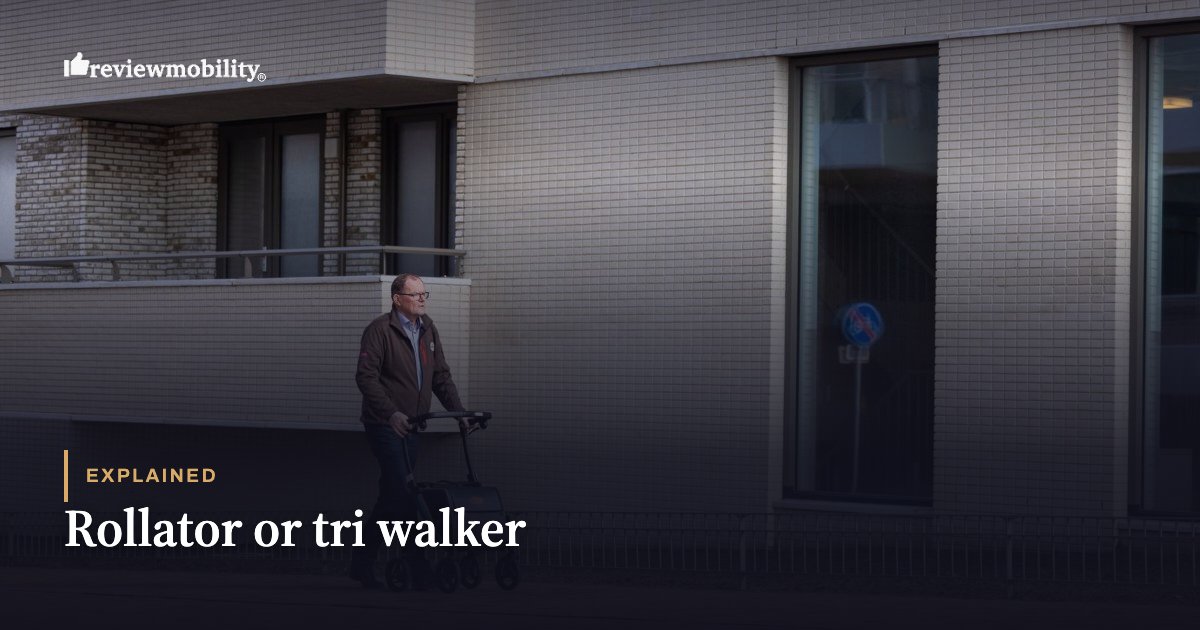Rollator or tri walker Rollator or tri walker