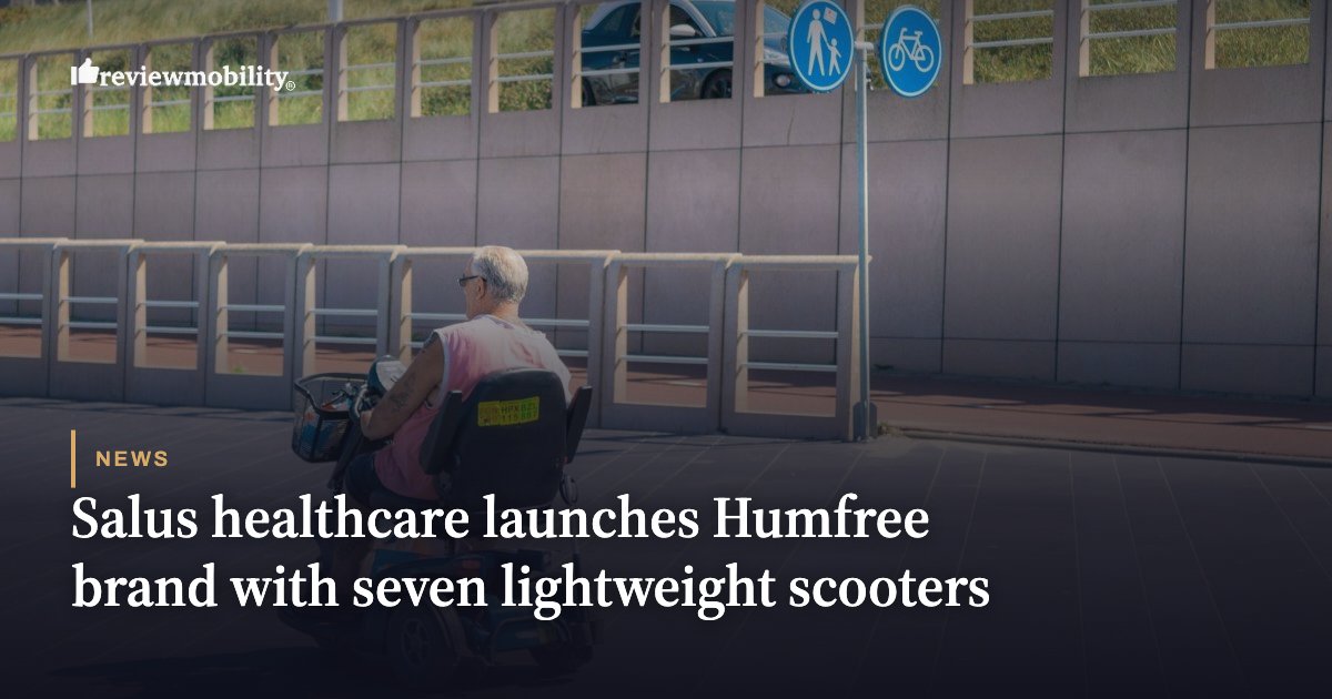 Salus healthcare launches Humfree brand with seven lightweight scooters