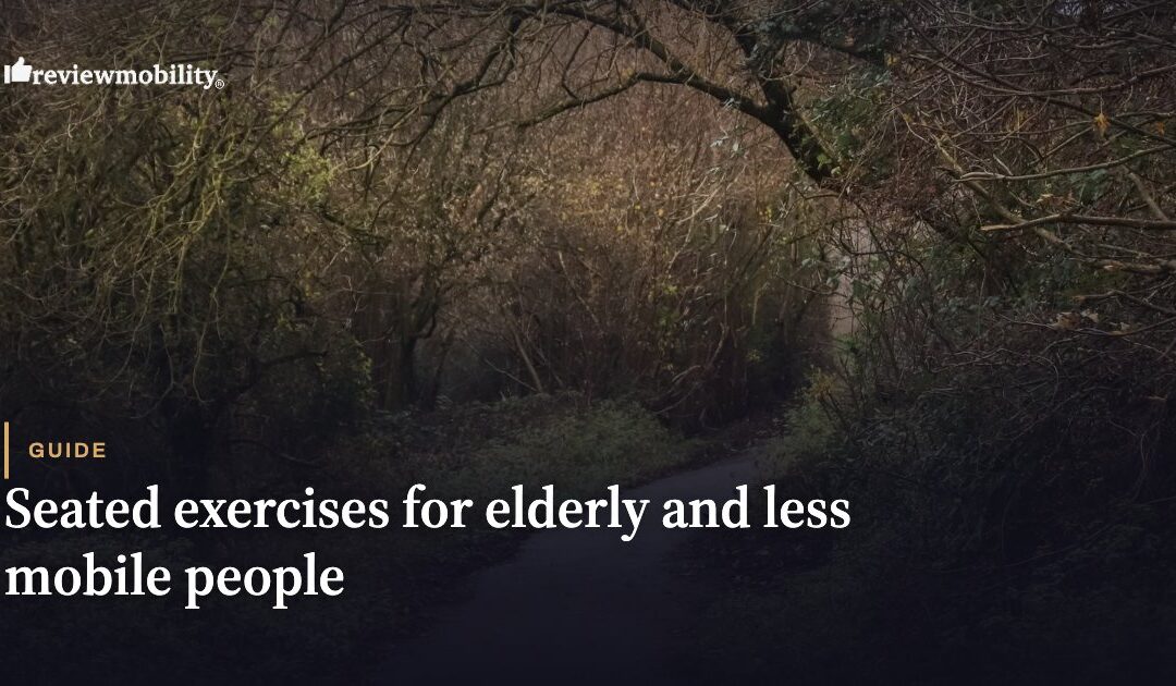 Seated Exercises for Elderly and Less Mobile People