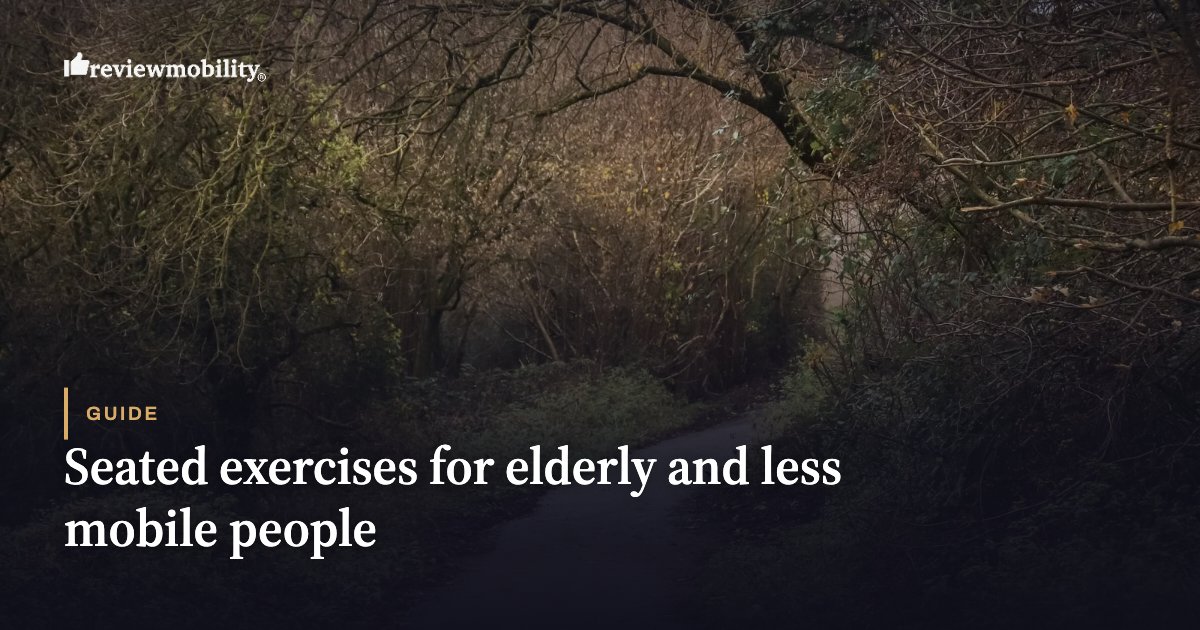 Seated exercises for elderly and less mobile people Seated exercises for elderly and less mobile people