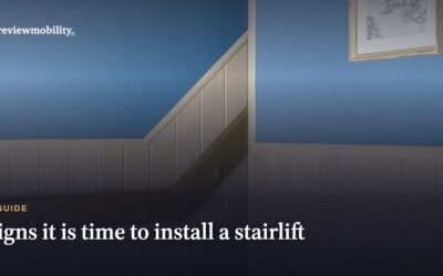 Signs It is Time to Install a Stairlift