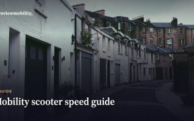 Mobility Scooter Speed Guide