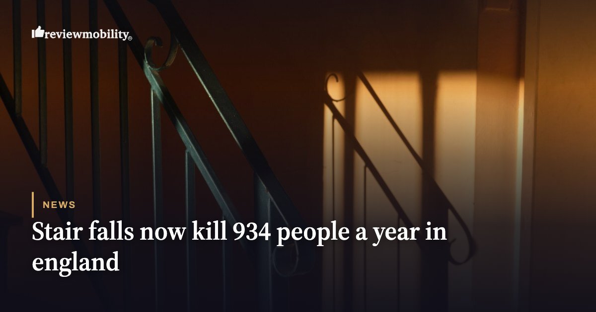 Stair falls now kill 934 people a year in england Stair falls now kill 934 people a year in england