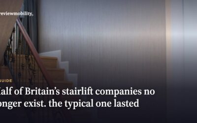 Half of Britain’s stairlift companies no longer exist. The typical one lasted 2.6 years