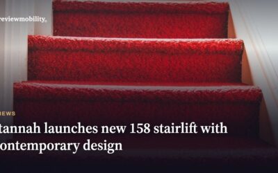 Stannah Launches New 158 Stairlift with Contemporary Design