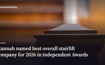 Stannah Named Best Overall Stairlift Company for 2026 in Independent Awards