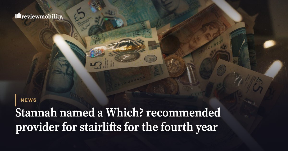 Stannah named a Which? recommended provider for stairlifts for the fourth year Stannah named a Which? recommended provider for stairlifts for the fourth year