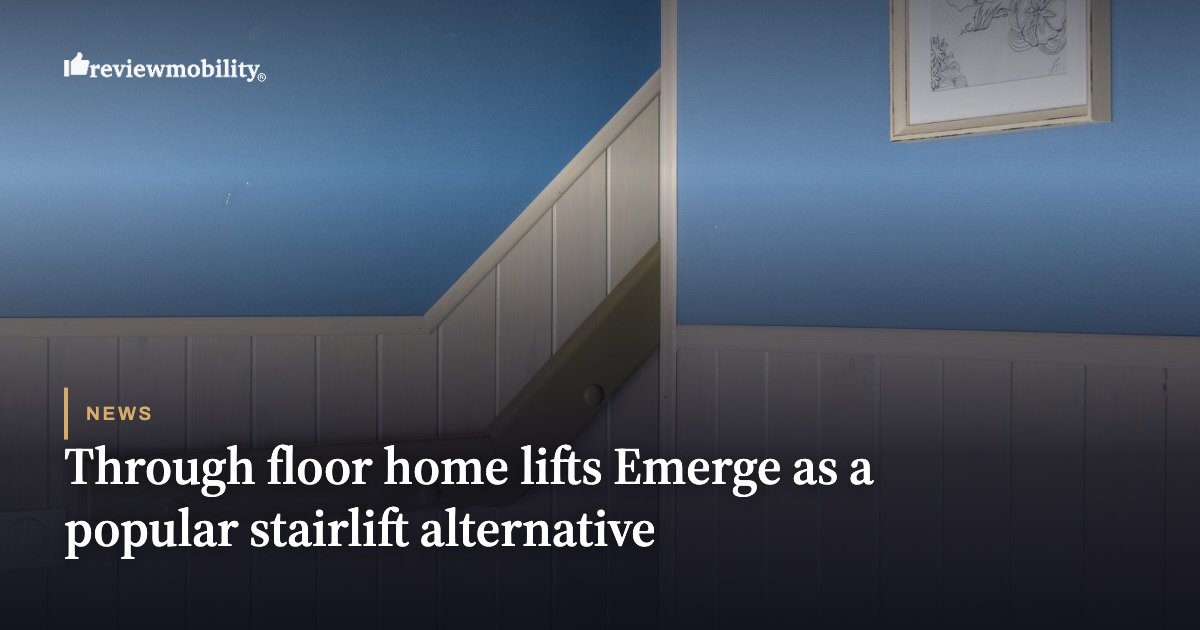 Through floor home lifts Emerge as a popular stairlift alternative Through floor home lifts Emerge as a popular stairlift alternative