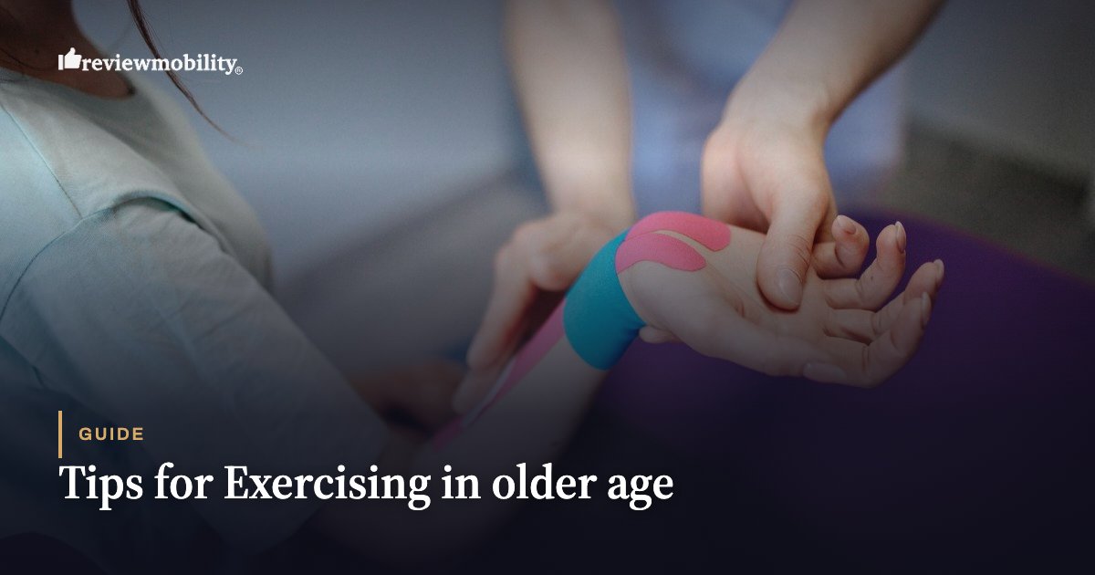 Tips for Exercising in older age