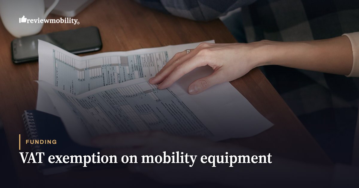 VAT exemption on mobility equipment VAT exemption on mobility equipment