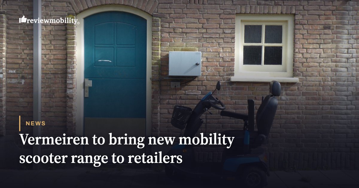 Vermeiren to bring new mobility scooter range to retailers