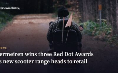 Vermeiren Wins Three Red Dot Awards as New Scooter Range Heads to UK Retail