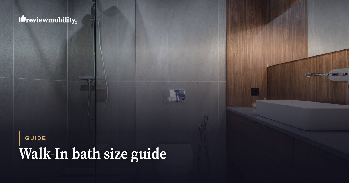 Walk-In bath size guide