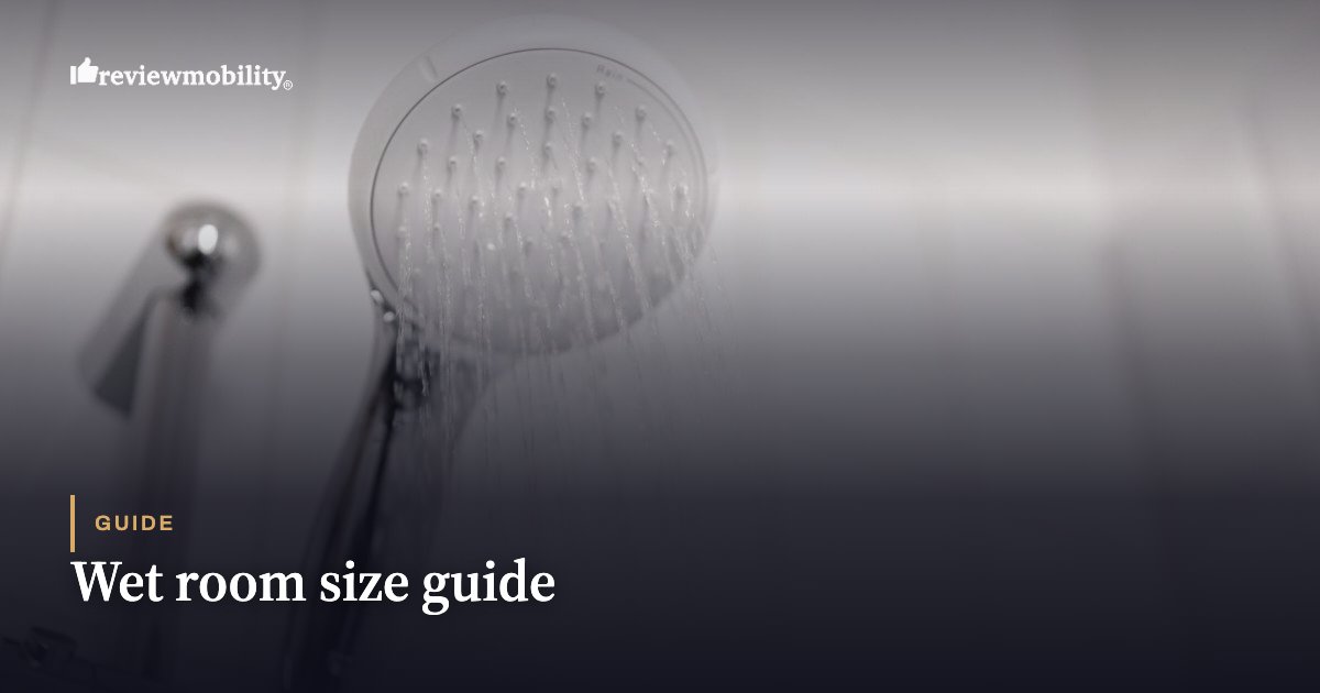 Wet room size guide
