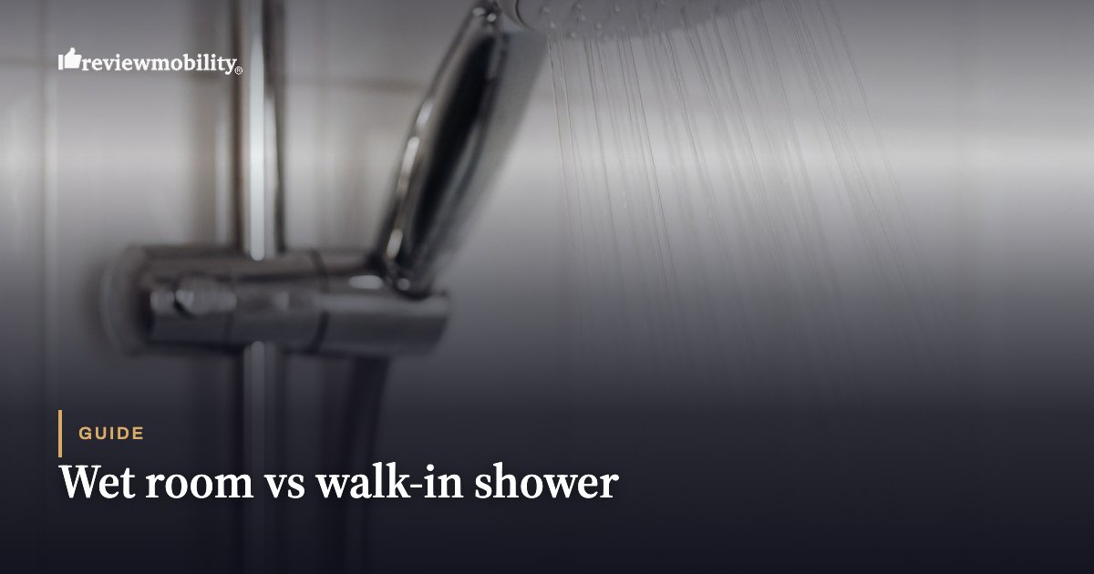 Wet room vs walk-in shower Wet room vs walk-in shower