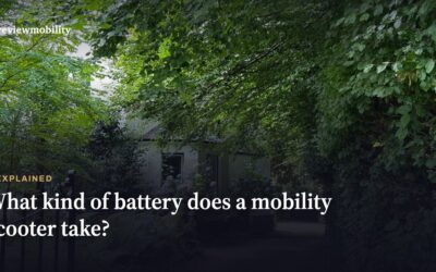 What Kind Of Battery Does A Mobility Scooter Take?